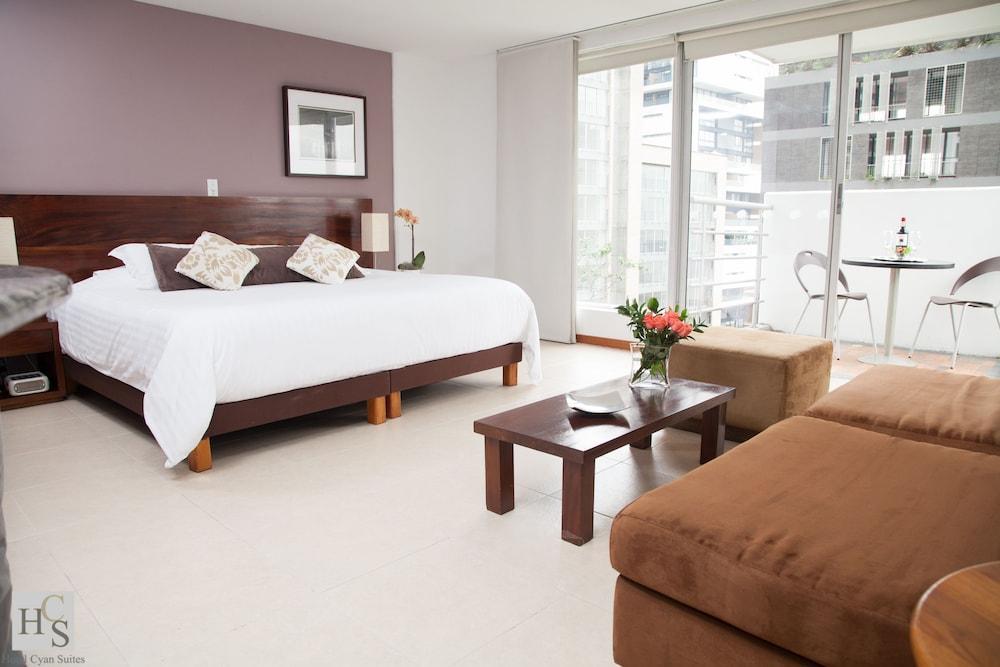 Cyan Suites Poblado By Mde Bnb Medellín Dış mekan fotoğraf